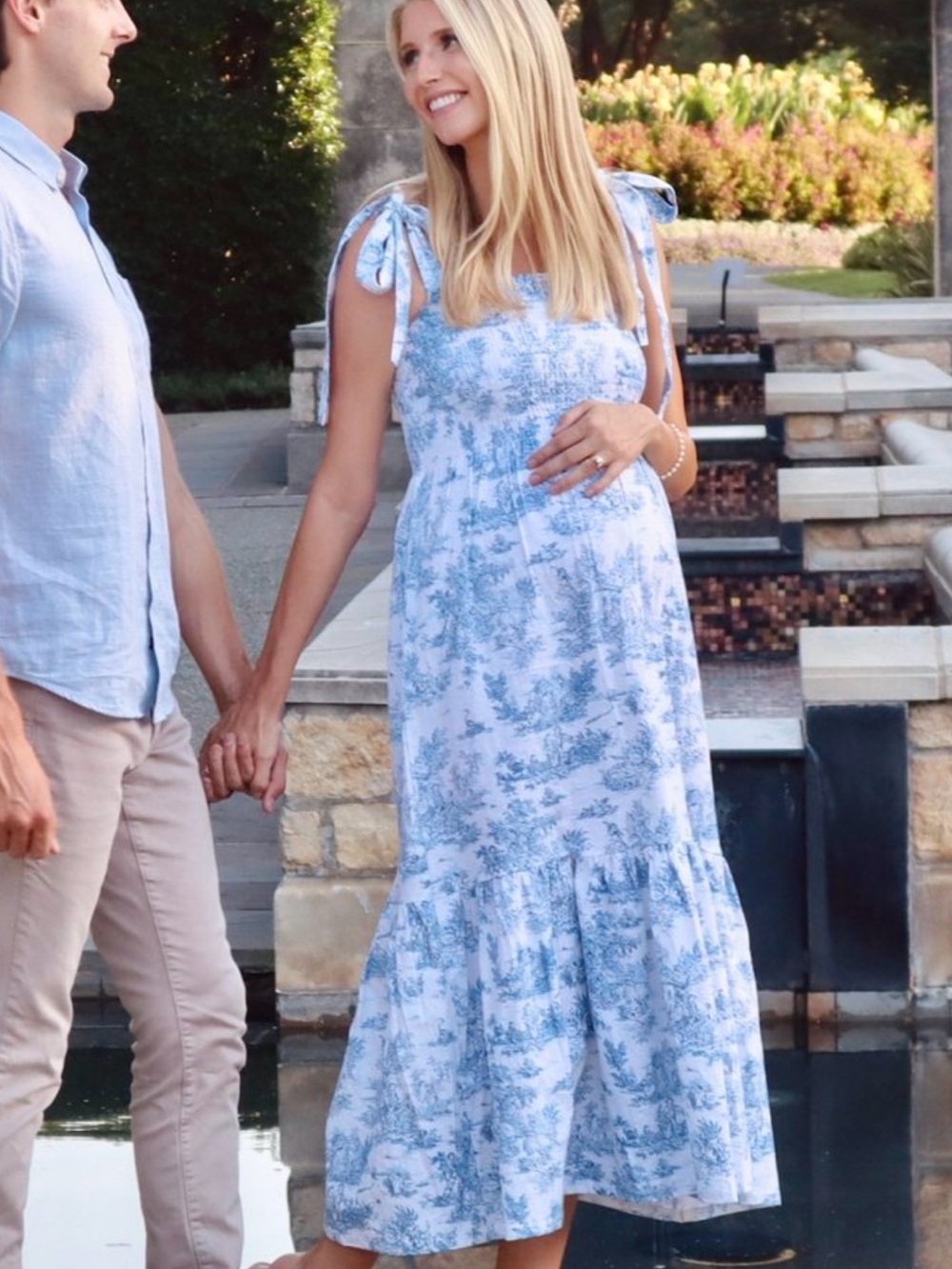 Minji Dress - Blue Toile - nothing fits but